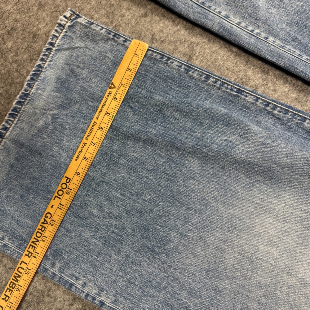Torrid High-Rise Baggy Wide Leg Jeans Light Wash Blue Denim 20R 43865785 - Picture 10 of 11